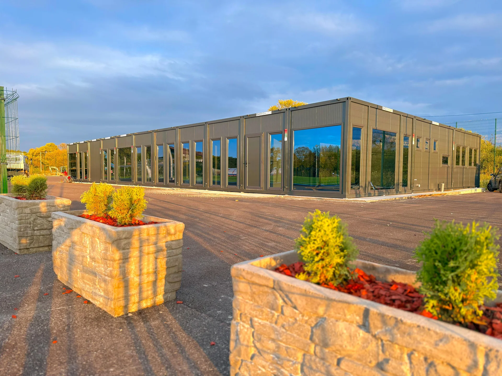 Modulbyggnad i flera plan