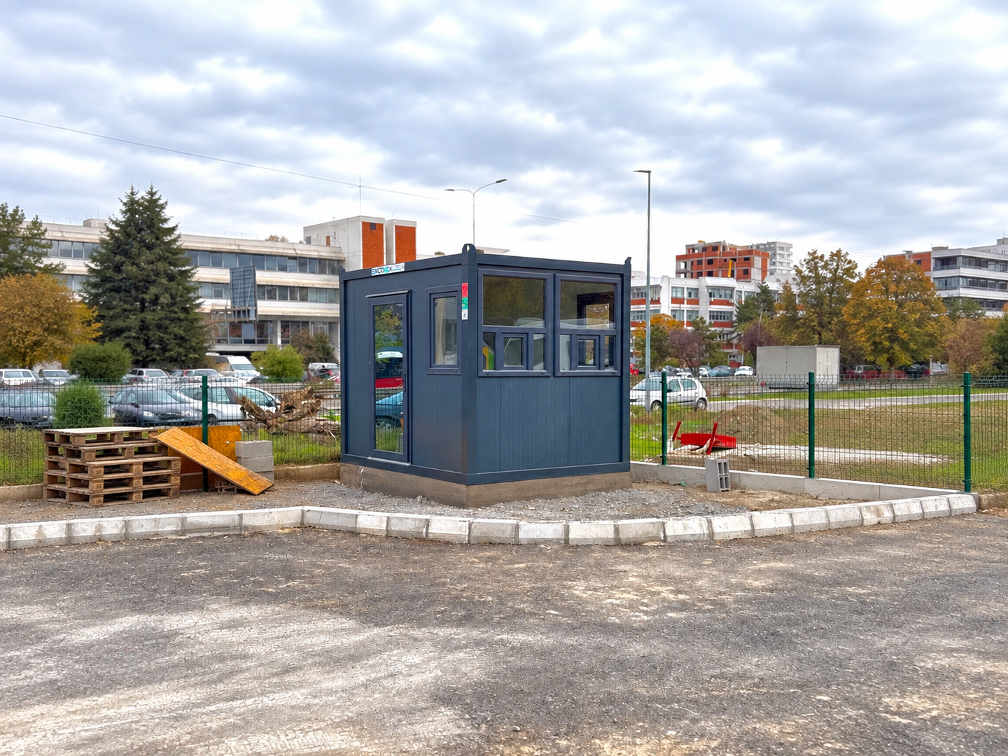 Kassamodul med flera arbetsplatser